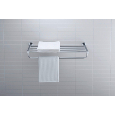 Duravit D code badhanddoekrek 63x22 cm chroom