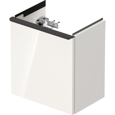 Duravit D-Neo wastafelonderkast 41x44x27.4cm Linksdraaiend 1 deur wit Hoogglans