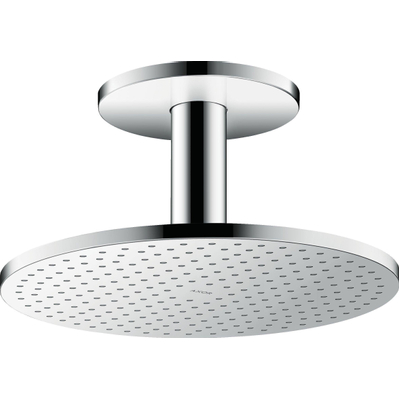 Hansgrohe AXOR ShowerSolutions hoofddouche 300 1jet m. plafondaansluiting 10cm Ø30cm chroom