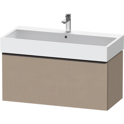 Duravit D-Neo wastafelonderkast 98.4x44x44.2cm 1 lade Linnen Mat