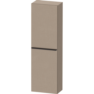 Duravit D-Neo halfhoge kast 40x24x132cm Linksdraaiend Linnen Mat