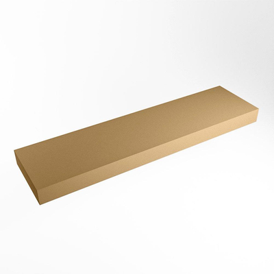 Mondiaz TOP 46 Vrijhangend Topblad - 180x46x12cm - geschikt voor waskom - Solid surface - Oro