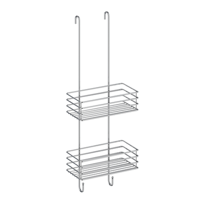 Smedbo Douchedraadkorf dubbel Ronde haken Chroom