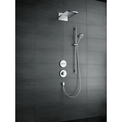 Hansgrohe Raindance select s 120 unica comfort glijstangset 90cm chroom