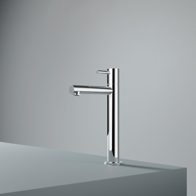 Hotbath Buddy Fonteinkraan - uitloop 11cm - opbouw - hoog model - chroom