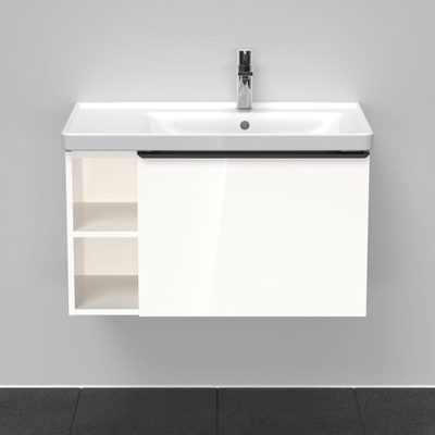 Duravit D-Neo wastafelonderkast 78.4x44x45.2cm 1 lade met softclose wit Hoogglans