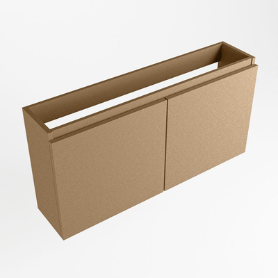 Mondiaz TURE fonteinonderkast - 100x22x50cm - 2 deuren - softclose - Oro