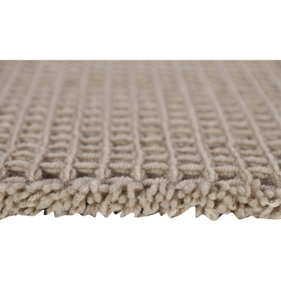 Differnz Wafel Badmat 50 x 80 cm polyester taupe