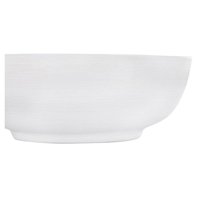 Differnz Shine waskom 40x40x13.5cm keramiek goud/wit