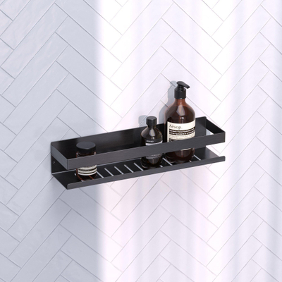 Brauer doucherek - 40x10cm - Gunmetal geborsteld