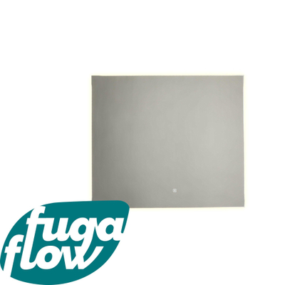 FugaFlow Eccelente Arredo badkamerspiegel 80x70cm met indirecte LED verlichting en touch schakelaar