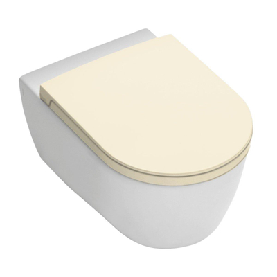 Royal plaza Belbo closetzitting softclose/quickrelease ivoor OUTLETSTORE