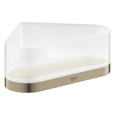 GROHE Selection Douchetray - 20x16.8x8.5cm - hoek - glas - brushed nikkel