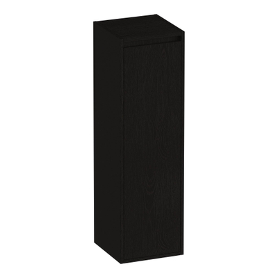 BRAUER Adore badkamerkast - 120x35x35cm - met 1 deur greeploos linksdraaiend Timber Black