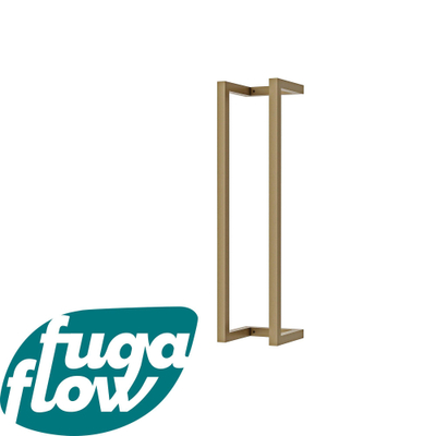 FugaFlow Eccelente Acces Handdoekrek - 60x12.5x12.5cm - Geborsteld messing