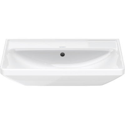 Duravit D-Neo wastafel 65x44x17cm 1 kraangat rechthoek Keramiek Wit