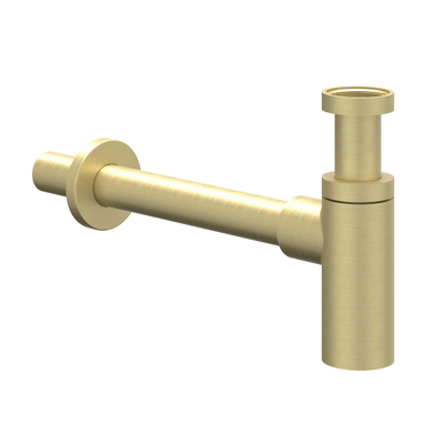 IVY Design Sifon - hoog model - Geborsteld mat goud PVD