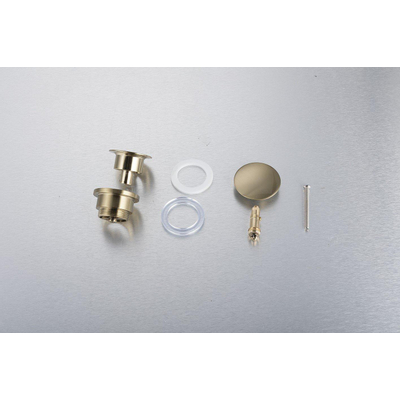 Fortifura Calvi klikwaste afvoerplug Geborsteld Messing PVD (Goud) BESCHADIGD- OUTLET UDEN
