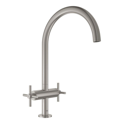 GROHE Atrio Keukenkraan - hoog - supersteel geborsteld