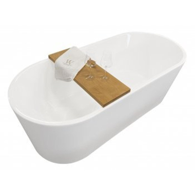 Wiesbaden OAK badplanchet strak 80x20x3