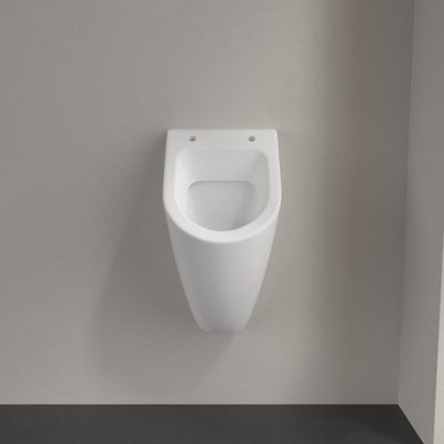 Villeroy & Boch Subway Urinoir - 28.5x53.5x31.5cm - zonder deksel - ceramic+ - stone white