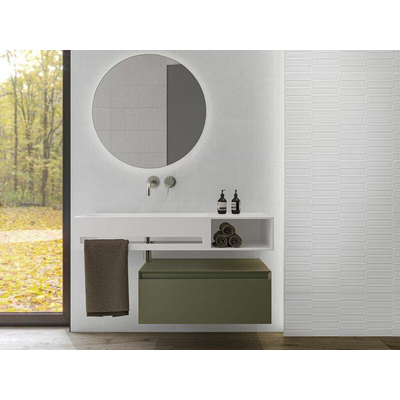 Cifre Ceramica Alure wandtegel - 30x75cm - gerectificeerd - White mat (wit)