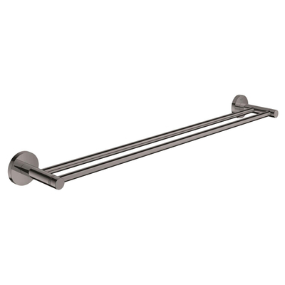 GROHE Essentials Handdoekhouder - 60cm - dubbel - hard graphite