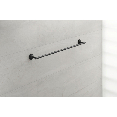 Duravit Starck T handdoekhouder 80x7.3cm mat zwart