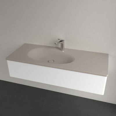 Villeroy & Boch Antao Meubelwastafel - 120 x 50 x 15 cm - Almond CeramicPlus - met verdekte overloop
