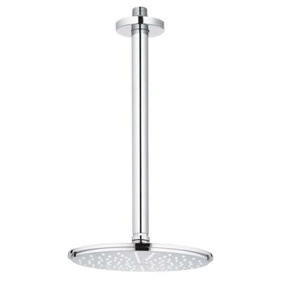 GROHE Rainshower Plafondarm - 29cm - ronde rozet - chroom