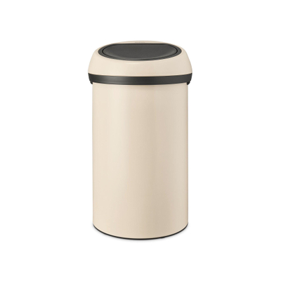 Brabantia Touch Bin Afvalemmer - 60 liter - soft beige