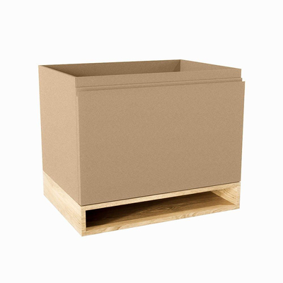 Mondiaz FLOTT wastafelonderkast - 60x45x50cm - 1 lade - softclose - Oro