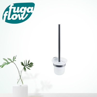 FugaFlow Eccelente Acces Toiletborstelhouder - rond - gunmetal PVD