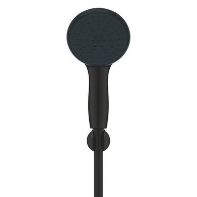 GROHE Eurosmart Badkraanset - eengreeps - opbouw - ronde handdoucheset - matte black