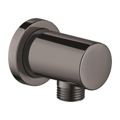 GROHE Rainshower Wandaansluitbocht - ronde rozet - hard graphite