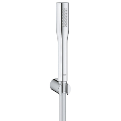 GROHE Euphoria Cosmopolitan Stick - 1 straalsoort - staaf - met houder - gladde slang - 150cm - chroom