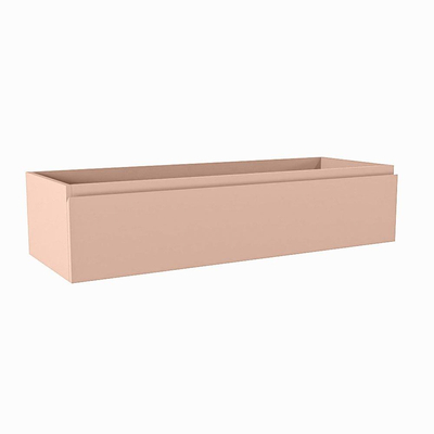 Mondiaz FOGE wastafelonderkast - 110x41x25cm - 1 lade - softclose - Rosee