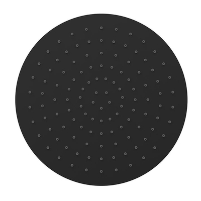 Wiesbaden Ufo hoofddouche rond 30 cm mat zwart