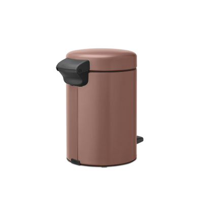 Brabantia NewIcon Pedaalemmer - 3 liter - kunststof binnenemmer - satin taupe
