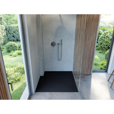 Duravit Sustano Douchebak - 80x80x3cm - Vierkant - DuraSolid Antraciet mat