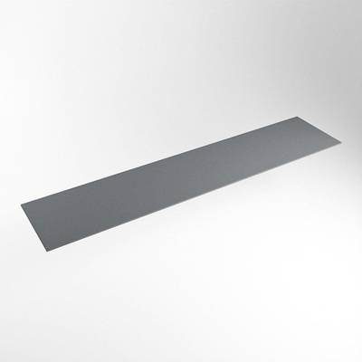 Mondiaz TOP 30 Topblad - 190x30x0.9cm - geschikt voor afdekplaat - Solid surface - Plata