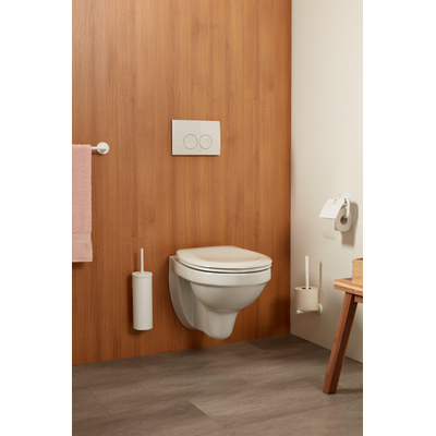 Haceka Kosmos Reserve Toiletrolhouder Mat Mat Wit