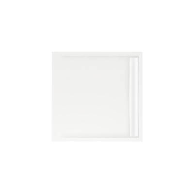 Xenz easy tray douchevloer 90x90x5cm rechthoek acryl wit