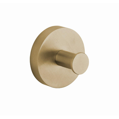 Crosswater 3ONE6 Handdoekhaak - rond - 3.3x4.5cm - geborsteld messing