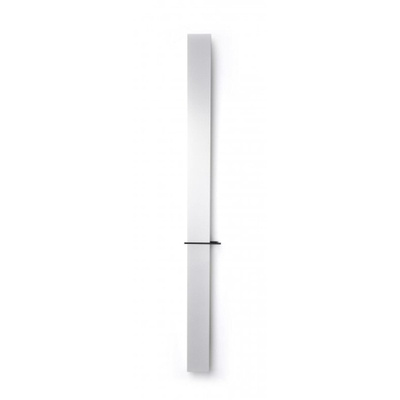 Vasco Beams Mono designradiator aluminium verticaal 1800x150mm 671W - aansluiting 0066 platina-grijs (N504)