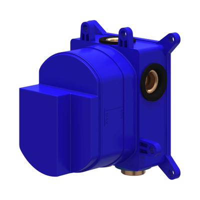 IVY Inbouwbox - voor inbouw thermostaat - stopkraan - donker blauw