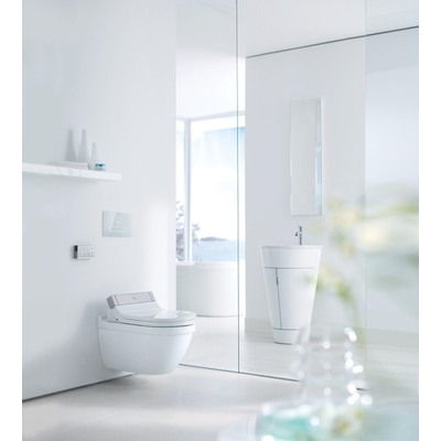 Duravit Starck 1 meubelwastafel 58 cm. rond gliss wit