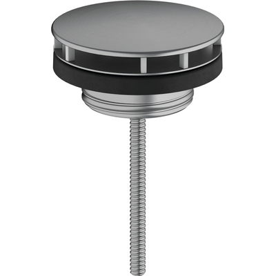 Hansgrohe afvoergarn plug vo/waskommen brushed black chrome