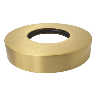 Wiesbaden Star sifon rozet 32 mm x 65 mm geborsteld messing