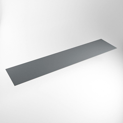 Mondiaz TOP 51 Topblad - 230x51x0.9cm - geschikt voor afdekplaat - Solid surface - Plata